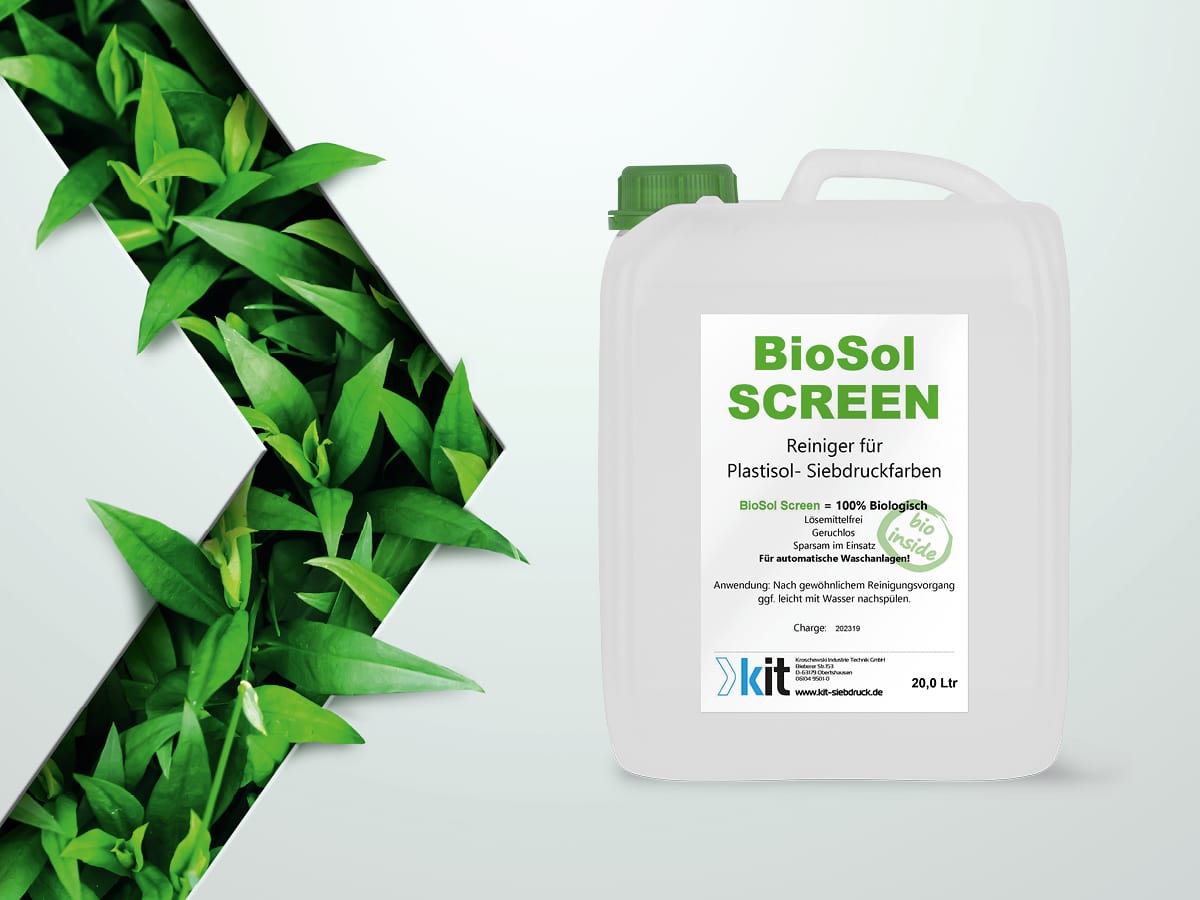 BIOSOL - Bio Siebdruck Reiniger